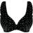 Freya Jewel Cove High Apex Bikini Top - Black