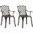 vidaXL 315570 2-pack Garden Dining Chair