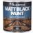 Blackfriar Matt Wood Paint, Metal Paint Black 0.25L