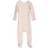 Serendipity Baby Suit Stripe - Clay/Offwhite