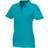 Elevate Womens Helios Short Sleeve Polo Shirt - Aqua