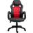 Homcom PU Leather Gaming Chair - Black/Red
