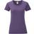 Fruit of the Loom Women's Iconic T-Shirt - Heather Purple