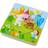 Haba Wooden Puzzle Frolicking Animal Children 5 Pieces