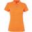 ASQUITH & FOX Women's Short Sleeve Performance Blend Polo Shirt - Neon Orange