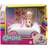 Barbie Chelsea Doll with Open Top Unicorn Car & Sticker Sheet GXT41