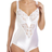 Camille Lingerie Jumper Lace Sexy Shapewear - White