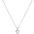 Ted Baker Hannela Heart Pendant Necklace - Silver/Transparent