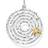 Thomas Sabo Labyrinth with Golden Star Pendant - Gold/Silver/Transparent