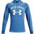 Under Armour Rival Terry Big Logo Hoodie Men - River/Onyx White