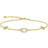 Thomas Sabo Stars Bracelet - Gold/Transparent/Pearl