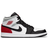 Nike Air Jordan 1 Mid SE M - White/Black/Light Smoke Grey/Gym Red