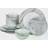 Waterside Marble and Gold Dinner Set 12pcs