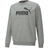 Puma Essentials Big Logo Crew Neck Sweater - Medium Grey Heather
