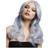 Smiffys Fever Nicole Wig Silver Lilac