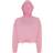 Tridri Women's Cropped Oversize Hoodie - Light Pink