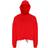 Tridri Women's Cropped Oversize Hoodie - Fire Red