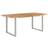 vidaXL Solid Acacia Wood Dining Table 90x180cm