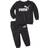 Puma Infant + Toddler Essentials Minicats Jogger Suit - Cotton Black (846141-01)