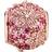 Pandora Pavé Daisy Flower Charm - Rose Gold/Pink