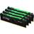 Kingston FURY Beast RGB Black DDR4 3600MHz 4x16GB (KF436C18BBAK4/64)