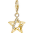Thomas Sabo Charm Club Star Charm Pendant - Gold/Transparent