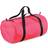 BagBase Packaway Duffle Bag 2-pack - Fluorescent Pink/Black