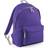 Beechfield Childrens Junior Fashion Backpack 2-pack - Purple/Light Grey