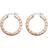 Tommy Hilfiger Thin Earrings - Rose Gold/Transparent
