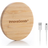 InnovaGoods Wireless Bamboo Charger