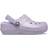 Crocs Kid's Classic Glitter Lined Clog - Lavender