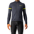 Castelli Fondo 2 Cycling Jersey Men - Dark Gray/Yellow Fluo Reflex