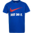Nike Kid's Swoosh JDI T-shirt - Blue (8U9461-U89)