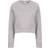 Tombo Ladies Cropped Sweatshirt - Light Grey