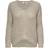 Only New Megan Loose Knitted Sweater - Grey/Cement
