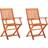 vidaXL 312449 2-pack Garden Dining Chair