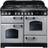 Rangemaster CDL110DFFRP/C Classic Deluxe 110 Dual Fuel Chrome, Silver