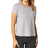 USA Pro Short Sleeve Sports T-shirt Women - Grey Marl
