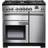 Rangemaster PDL90DFFSS/C Professional Deluxe 90cm Dual Fuel Stainless Steel, Black
