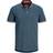 Jack & Jones Classic Pike Polo Shirt - Blue/Denim Blue