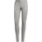adidas Women's Loungewear Essentials 3-Stripes Leggings - Medium Grey Heather/White
