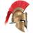 vidaXL Greek Warrior Helmet Antique Replica Larp Brass Steel