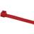 HellermannTyton Hellermann Cable Ties Red 200mm x 4.6mm Pk 100 Connect 30295