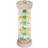 Janod Wooden Rainstick-Pure Collection Learning and Early Years Toy-Teaches Fine Motor Skills and Concentration-Visual and Aural Stimulation-Water-Based Paint-from 6 Months Onwards, J05193