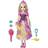 Hasbro Disney Princess Be, Bright Be Bold Rapunzel Fashion Doll Toy, Bright Colours and Striking Graphic Dress Design, with Brush and Accessories