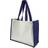 Westford Mill Printers Jute Cot Shopper Bag 21L 2-pack - Navy Blue