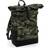 BagBase Block Roll-Top Backpack - Jungle Camo/Black