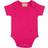 Larkwood Baby Unisex Short Sleeved Body Suit - Fuchsia