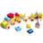 Tooky Toy Andreu Toys 921 TKB383 Craft Trikes EA Wooden Stacking Train (EXP) Multi-Colour, 38 x 7.5 x 9.5 cm