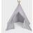 The Little Green Sheep Cotton Canvas Teepee Grey